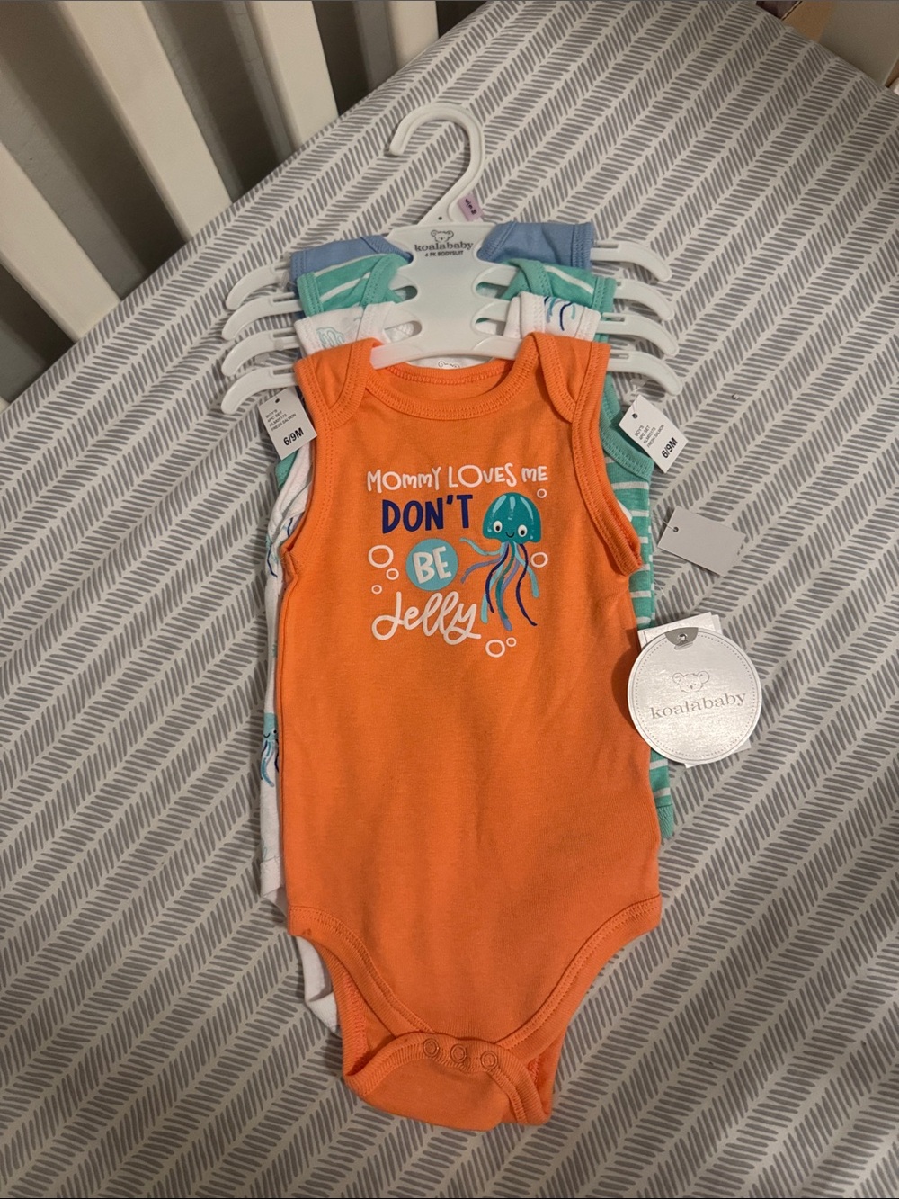 Koala Kids 4 Pack Bodysuit